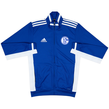 2022-23 Schalke adidas Track Jacket - 10/10 - (S)