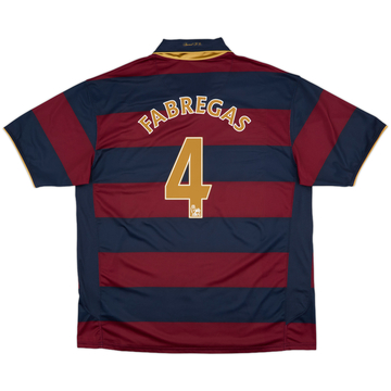 2007-08 Arsenal Third Shirt Fabregas #4 - 8/10 - (XXL)