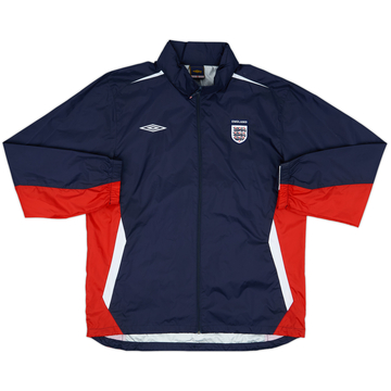 2007-09 England Umbro Hooded Rain Jacket - 8/10 - (XL)