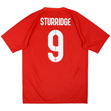 2014-15 England Away Shirt Sturridge #9 - 9/10 - (M)