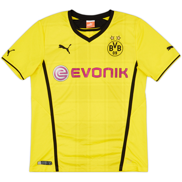 2013-14 Borussia Dortmund Home Shirt - 8/10 - (M)