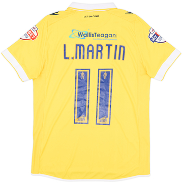 2015-16 Millwall Third Shirt L. Martin #11 - 9/10 - (S)