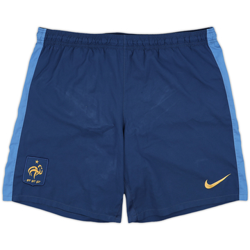 2012-13 France Home Shorts - 6/10 - (XL)