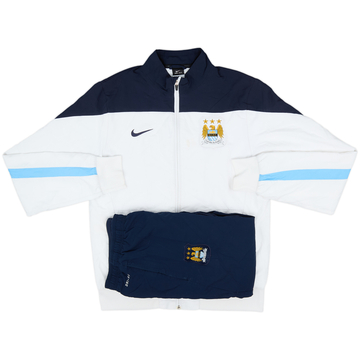 2013-14 Manchester City Nike Full Tracksuit - 8/10 - (S)