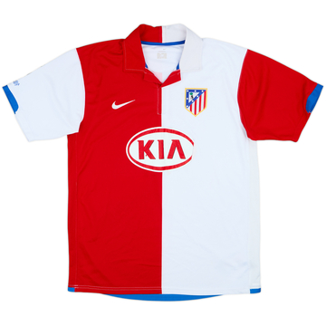 2006-07 Atletico Madrid Home Shirt - 4/10 - (L)