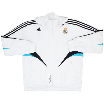 2008-09 Real Madrid adidas Hooded Track Jacket - 6/10 - (M)