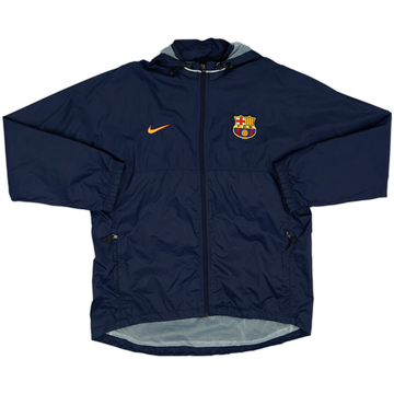 1999-00 Barcelona Nike Hooded Rain Jacket - 5/10 - (L)