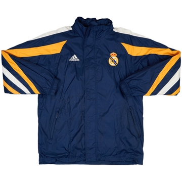 1998-99 Real Madrid adidas Hooded Rain Jacket - 6/10 - (M)