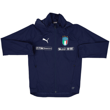 2018-19 Italy Puma Hooded Track Jacket - 8/10 - (XS)