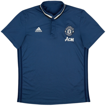 2016-17 Manchester United adidas Polo Shirt - 8/10 - (M)