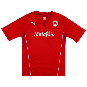 2013-14 Cardiff Home Shirt - 7/10 - (M)