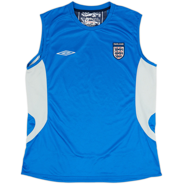 2005-07 England Umbro Training Vest - 7/10 - (XL)
