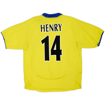 2003-05 Arsenal Away Shirt Henry #14 - 6/10 - (L)