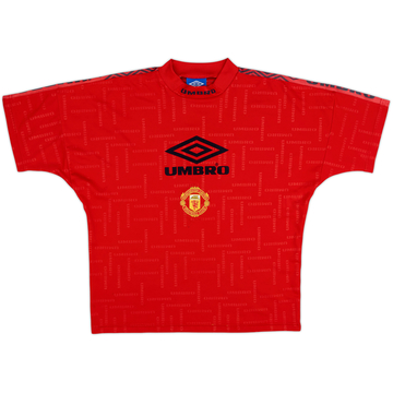 1998-99 Manchester United Umbro Training Shirt - 8/10 - (XL)