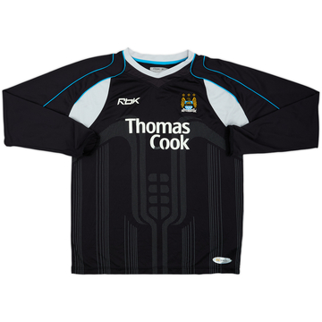 2006-07 Manchester City Away L/S Shirt - 5/10 - (L)