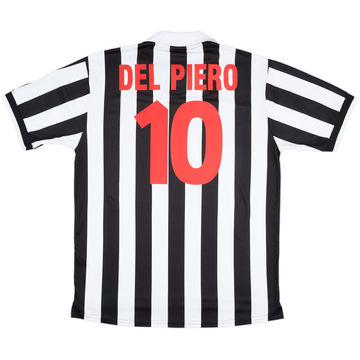 1998-99 Juventus Home Shirt Del Piero #10 - 6/10 - (XXL)