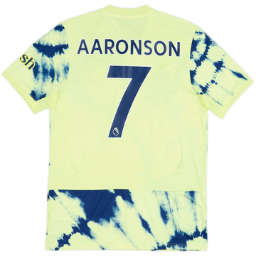 2022-23 Leeds United Away Shirt Aaronson #7 (M)