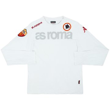 2009-10 Roma Kappa Cotton L/S Tee - 6/10 - (M)
