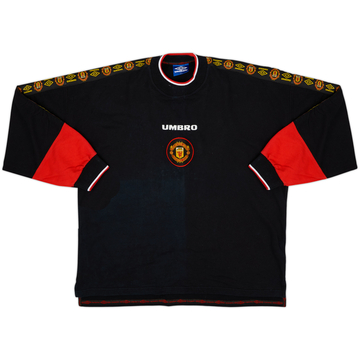 1996-97 Manchester United Umbro Sweat Top - 5/10 - (XXL)