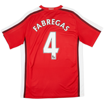 2008-10 Arsenal Home Shirt Fabregas #4