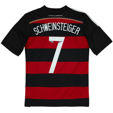 2014-15 Germany Away Shirt Schweinsteiger #7 - 8/10 - (XL.Boys)