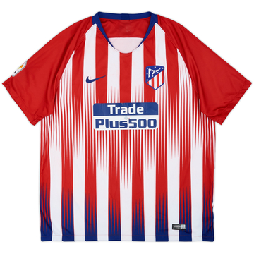2018-19 Atletico Madrid Home Shirt - 5/10 - (M)