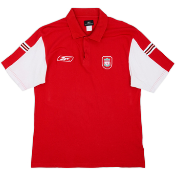 2004-05 Liverpool Reebok Polo Shirt - 6/10 - (M)