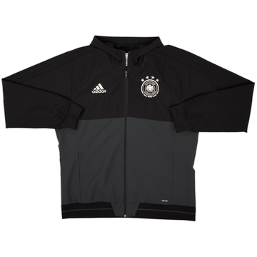2017-18 Germany adidas Hooded Track Jacket - 8/10 - (XL)