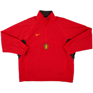 2000-01 Belgium Nike 1/4 Zip Reversible Drill Top - 8/10 - (M)