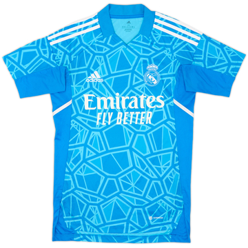 2022-23 Real Madrid GK S/S Shirt - 8/10 - (XS)