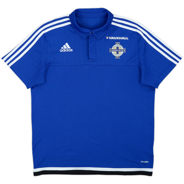 2016-17 Northern Ireland adidas Polo Shirt - 8/10 - (L)