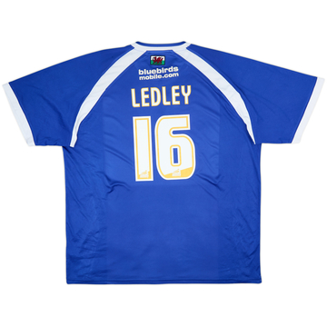 2006-07 Cardiff Home Shirt Ledley #16 - 6/10 - (3XL)