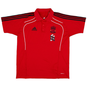2010-11 Liverpool adidas Polo Shirt - 8/10 - (L/XL)