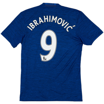 2016-17 Manchester United Away Shirt Ibrahimovic #9 - 7/10 - (XS)