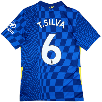 2021-22 Chelsea Home Shirt T.Silva #6 - 10/10 - (S)