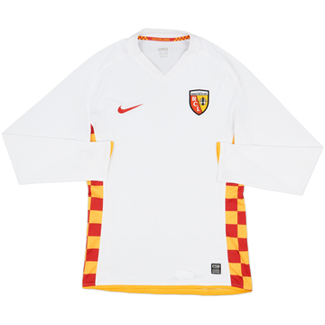 2008-09 Lens Away L/S Shirt - 8/10 - (L)