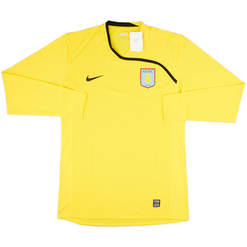 2008-09 Aston Villa Player Issue GK Shirt (XL)
