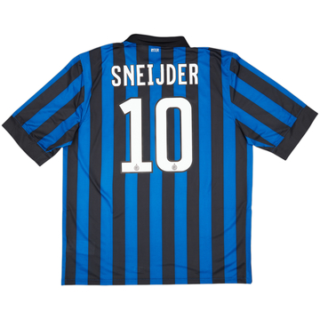 2011-12 Inter Milan Home Shirt Sneijder #10 (XL)