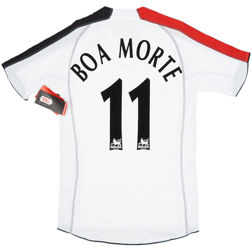 2005-06 Fulham Home Shirt Boa Morte #11 (S)