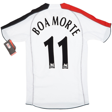 2005-06 Fulham Home Shirt Boa Morte #11 (S)