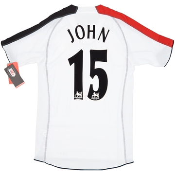 2005-06 Fulham Home Shirt John #15 (S)