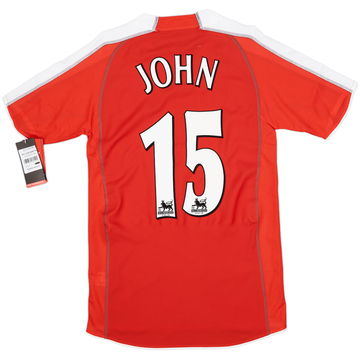2005-06 Fulham Away Shirt John #15 (S)