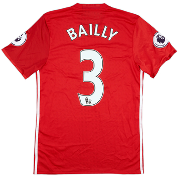 2016-17 Manchester United Match Issue Home Shirt Bailly #3