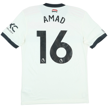 2024-25 Manchester United Match Issue Third Shirt Amad #16