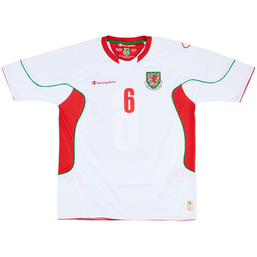 2008-10 Wales Match Issue Away Shirt #6