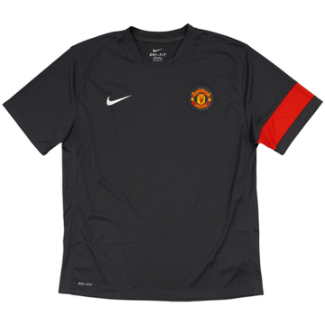 2010-11 Manchester United Nike Training Shirt - 7/10 - (XL)