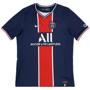 2020-21 Paris Saint-Germain Home Shirt - 7/10 - (XL.Boys)