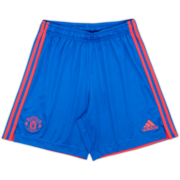 2021-22 Manchester United adidas Training Shorts - 9/10 - (M)