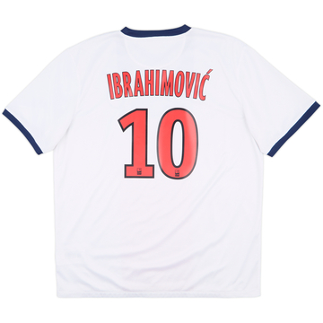 2013-14 Paris Saint-Germain Away Shirt Ibrahimovic #10 - 7/10 - (XL)