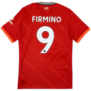 2021-22 Liverpool Home Shirt Firmino #9 - 9/10 - (S)